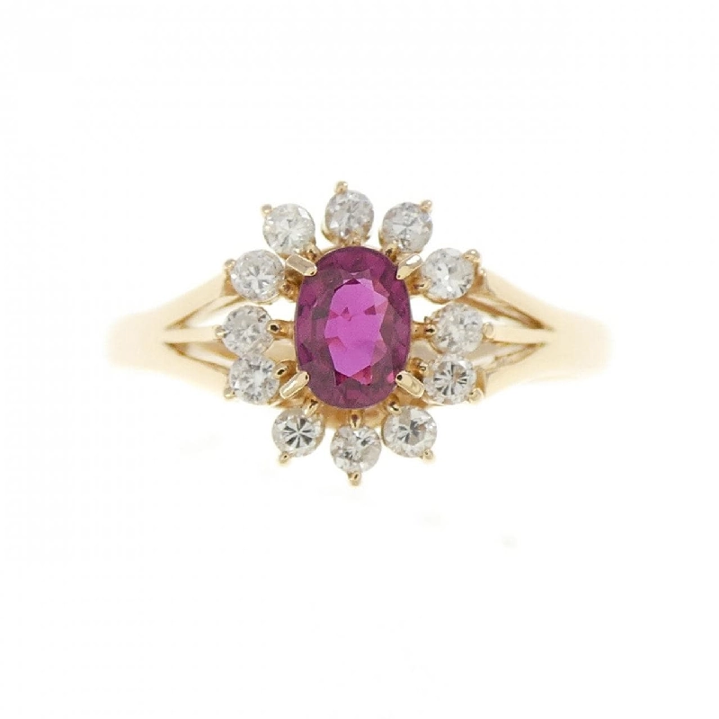 Nhẫn ruby K18YG 0.36CT 667020