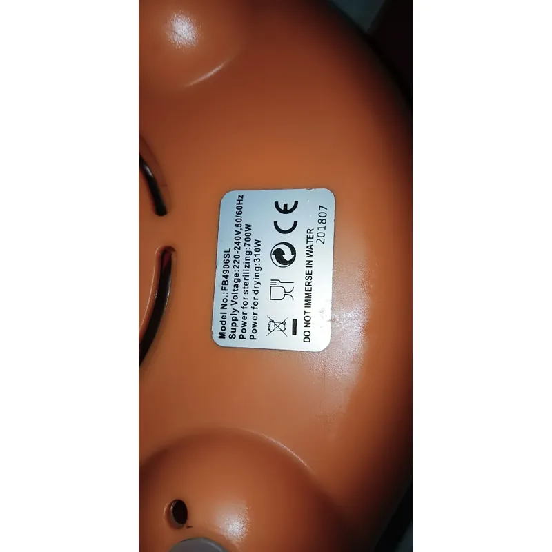 Máy tiệt trùng bình sữa sấy khô 712019