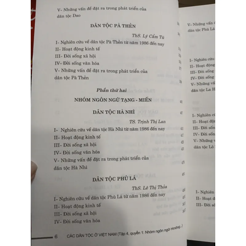 CÁC DÂN TỘC Ở VIỆT NAM (TẬP 4) - VƯƠNG XUÂN TÌNH 976395