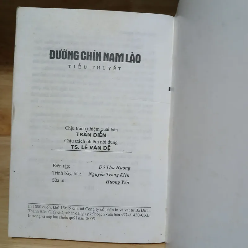 Tiểu Thuyết Đường Chín Nam Lào - Ngô Văn Phú 569825