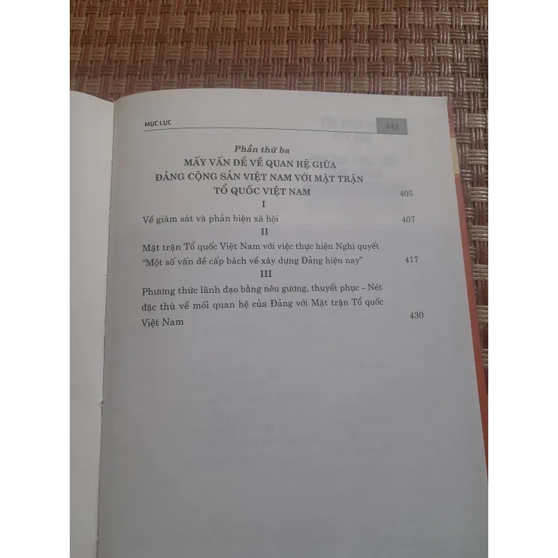 ĐẠI ĐOÀN KẾT DÂN TỘC VÀ MẶT TRẬN... 932764