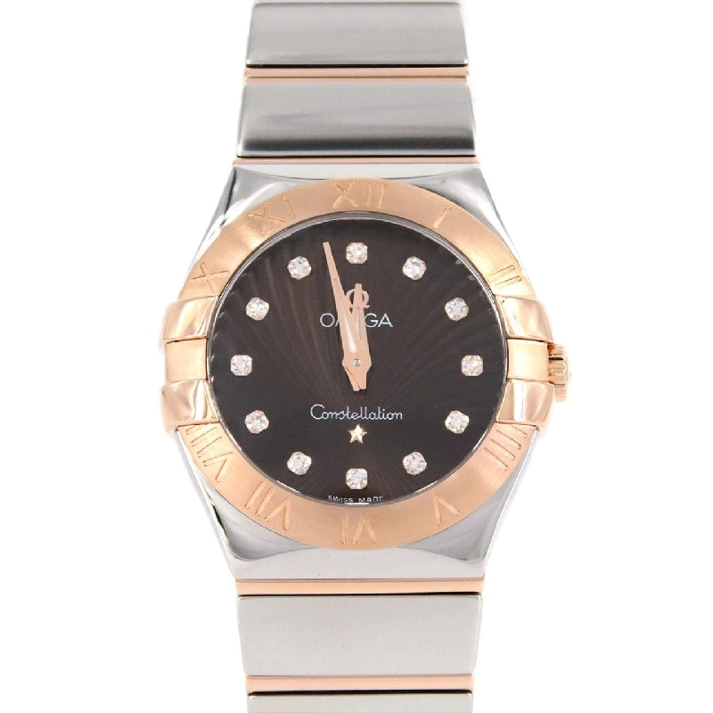 Đồng hồ Omega Constellation Polished RG Combi 12P 123.20.27.60.63.002 SSxPG Quartz - Hàng hiệu Chính hãng 874448