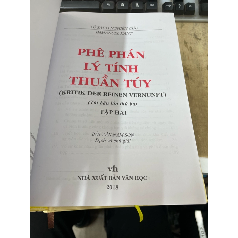 Phê phán lý tính thuần túy trọn bộ hai tập 367615