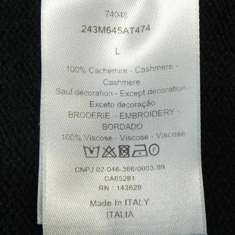 DIOR CHRISTIAN DIOR COUTURE Áo len 243M645AT474 - Hàng hiệu Chính hãng 895135