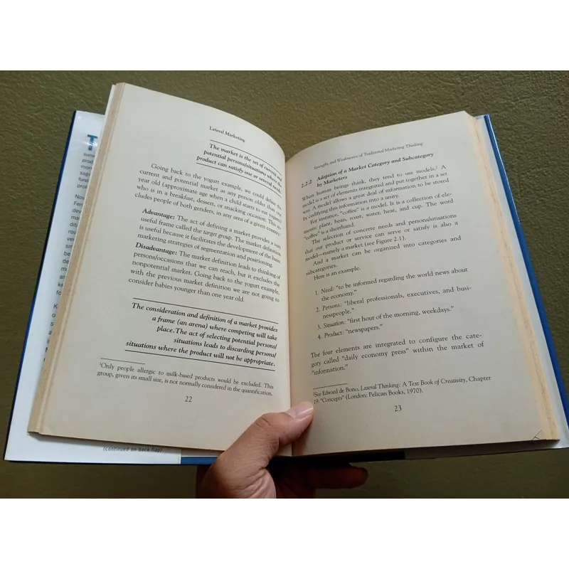 Lateral marketing, sách ngoại văn tiếng Anh english book  735972