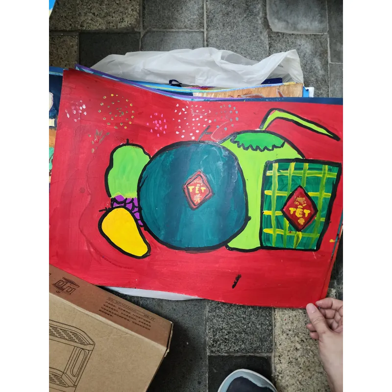 Combo 25 bức tranh vẽ acrylic về phong cảnh 799924