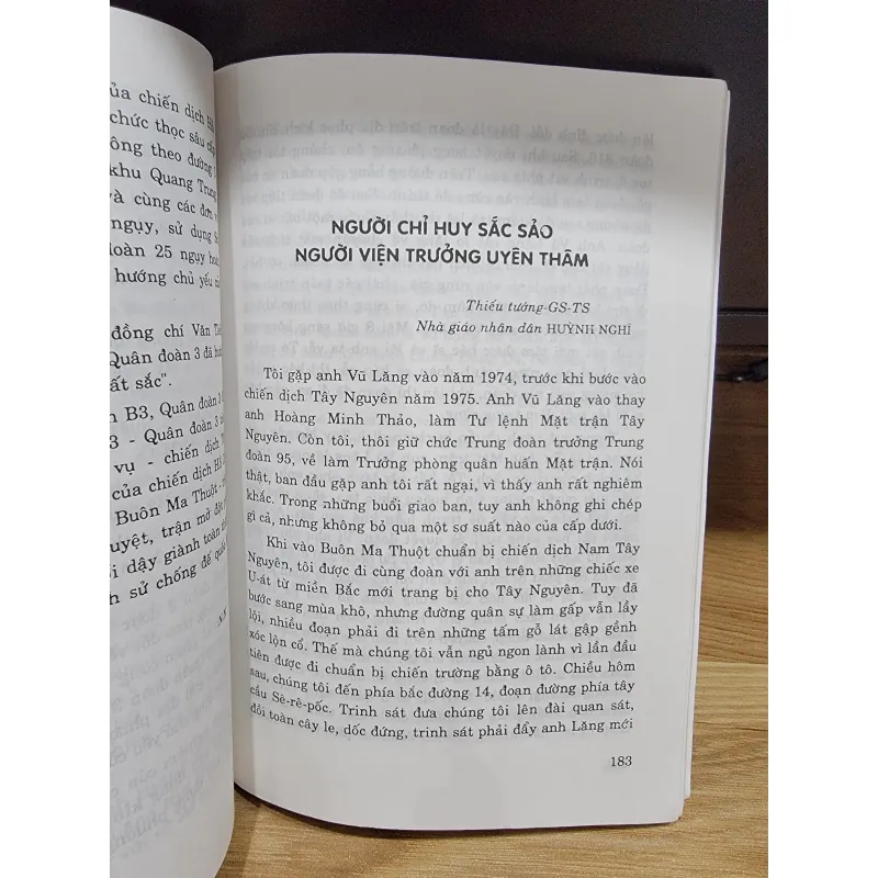 Thượng tướng Vũ Lăng từ một quyết tử quân - Hồi ký thượng tướng Vũ Lăng 558888