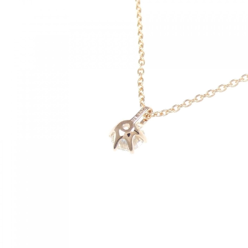 K18PG Dây chuyền kim cương 0.205CT J SI1 EXT H&C - Hàng hiệu Chính hãng 874041