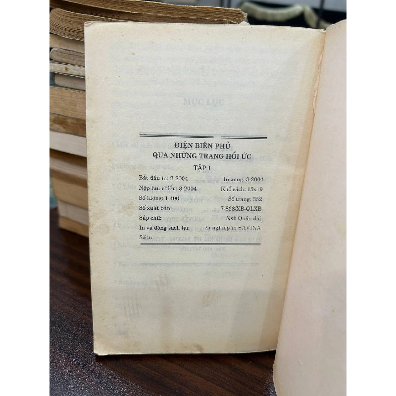 Điện Biên Phủ qua những trang hồi ức - Nhiều tác giả 936720