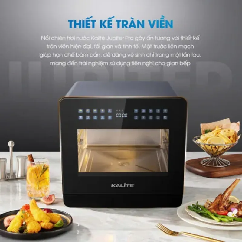 KALITE Jupiter Pro – Nồi chiên hơi nước thế hệ mới cho bếp hiện đại 761630