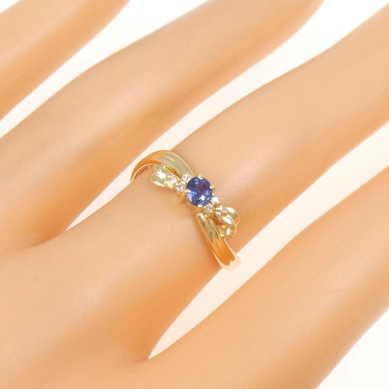 Nhẫn Sapphire K18YG 669301