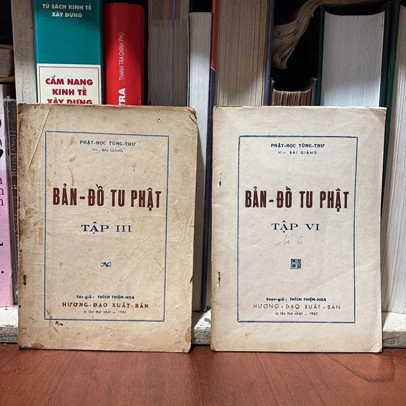 II Sách Phật Giáo: Bản Đồ Tu Phật (Tập 3, 6) - Phật Học Tùng Thư - Thích Thiện Hoa - 1963 776746