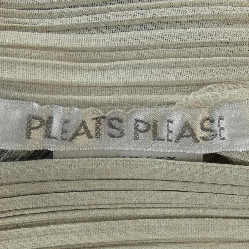 Pleats Please 2010 Kiểm tra khối PP03-J0505 7565078 Áo cardigan 631265