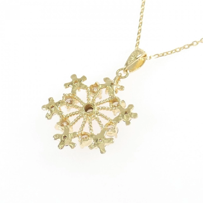 K18YG Dây chuyền kim cương 0.50CT - Hàng hiệu Chính hãng 856379