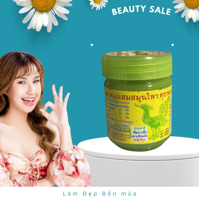 Dầu hít mũi thảo dược Hong Thai của Thái Lan 602803