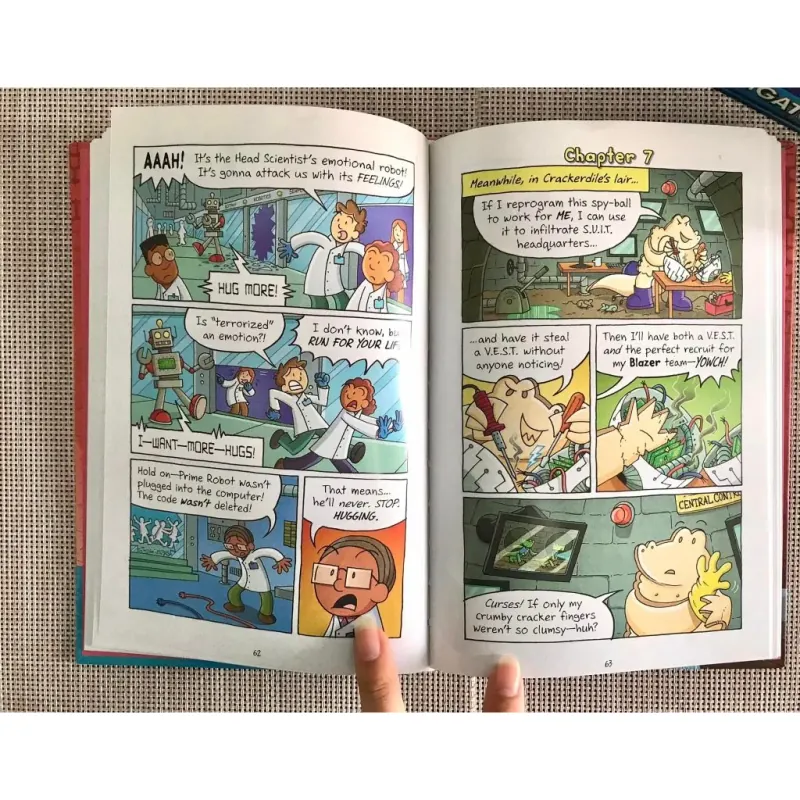 Truyện trinh thám - InvestiGators 11 cuốn bìa cứng đẹp, truyện tranh full màu 779313