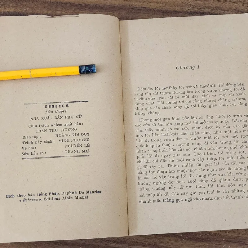 Tiểu thuyết Gothic Anh: REBECCA (Daphne du Maurier) 732909