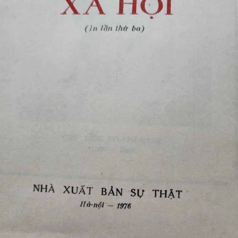 Vì độc lập tự do vì chủ nghĩa xã hội | hồ chí minh | 1976 977350
