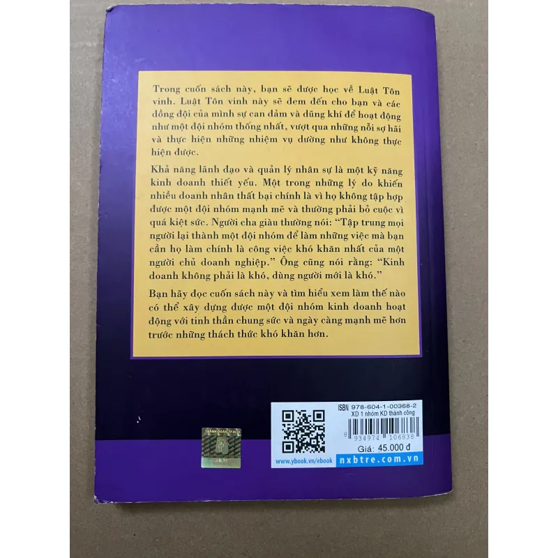 Xây Dựng Một Nhóm Kinh Doanh Thành Công 1002513