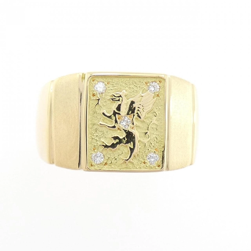 Nhẫn kim cương K18YG 0.05CT - Hàng hiệu Chính hãng 852278