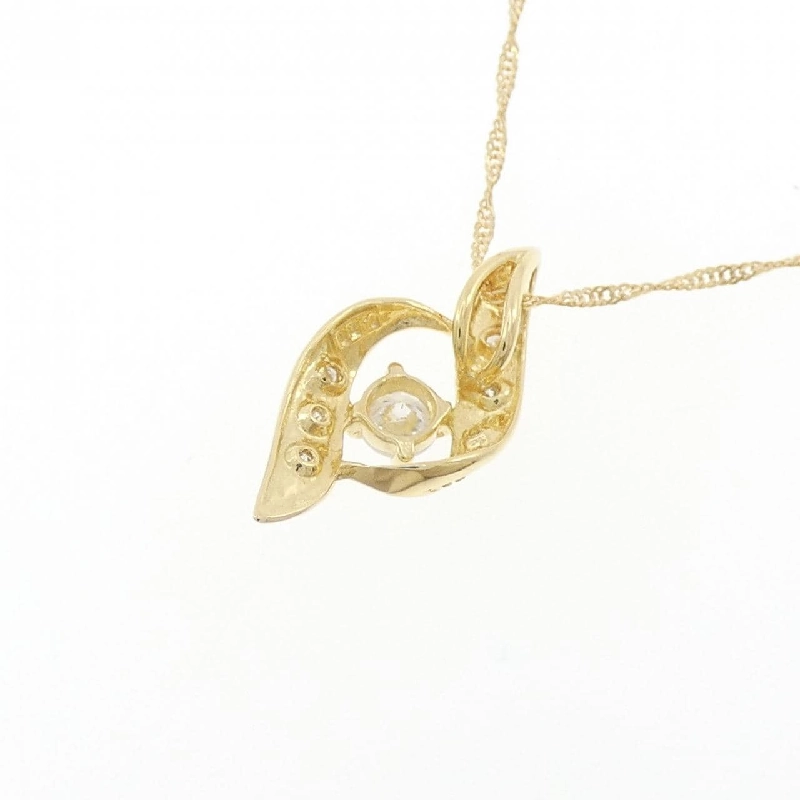 K18YG/750YG Dây chuyền kim cương 0.20CT - Hàng hiệu Chính hãng 860072