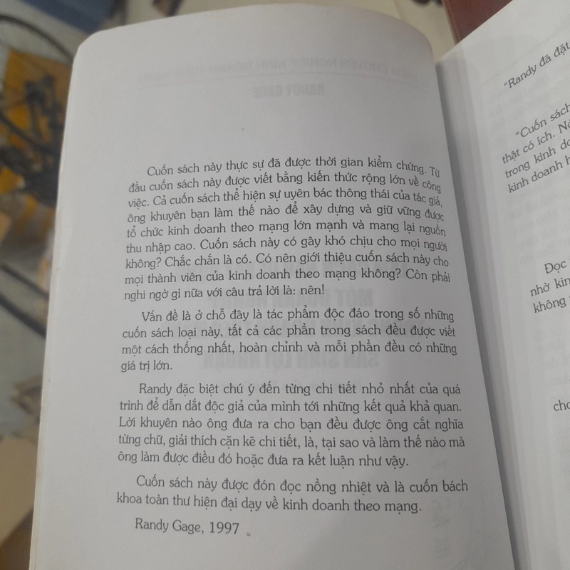 Randy Gage - Làm cách nào để xây dựng một doanh nghiệp kinh doanh theo mạng sinh lợi nhuận 500252