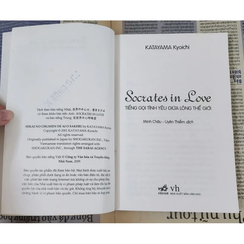 SOCRATES IN LOVE (tiếng gọi tình yêu giữa lòng thế giới) 1002220