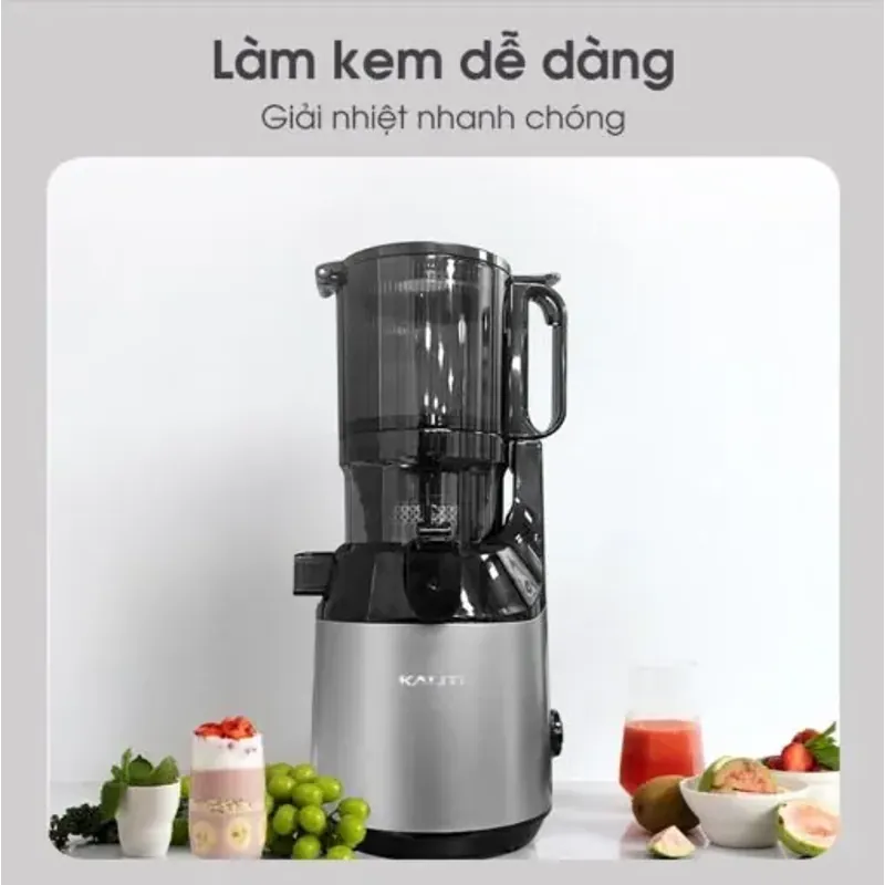 Máy ép chậm KALITE KSJ868 động cơ DC siêu khỏe ép kiệt bã 572352