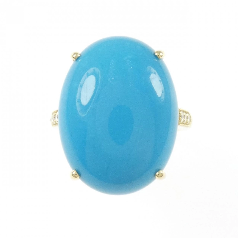 Nhẫn Turquoise K18YG 10.00CT - Hàng hiệu Chính hãng 852351