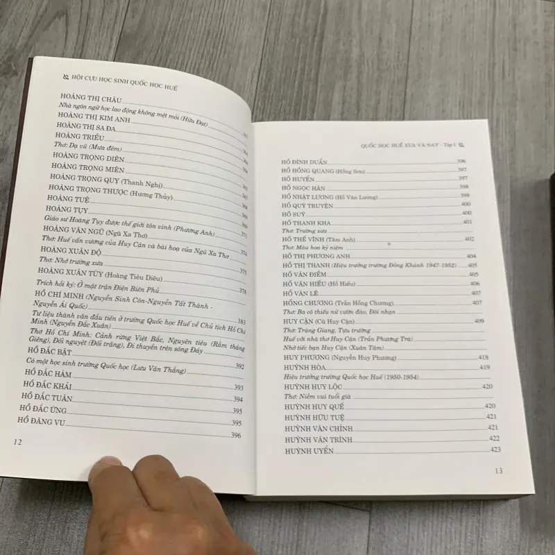 Quốc học huế xưa và nay. Full bộ 2 cuốn. 6b1 755766