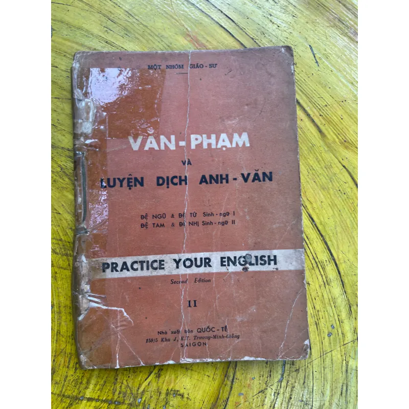 VĂN PHẠM VÀ LUYỆN DỊCH ĂNH VĂN- một nhóm giáo siw 731034