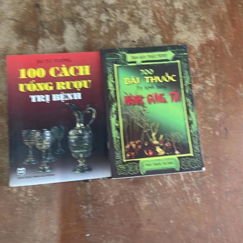 COMBO 100 CÁCH UỐNG RƯỢU TRỊ BỆNH & 700 BÀI THUỐC TRỊ BỆNH BẰNG HÀNH, GỪNG,TỎI 788180