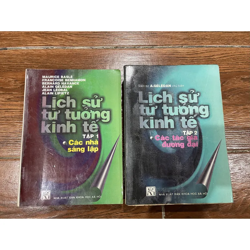 LỊCH SỬ TƯ TƯỞNG KINH TẾ bộ 2 tập -  Giáo Sư A. GÉLÉDAN chủ biên (6) 703720