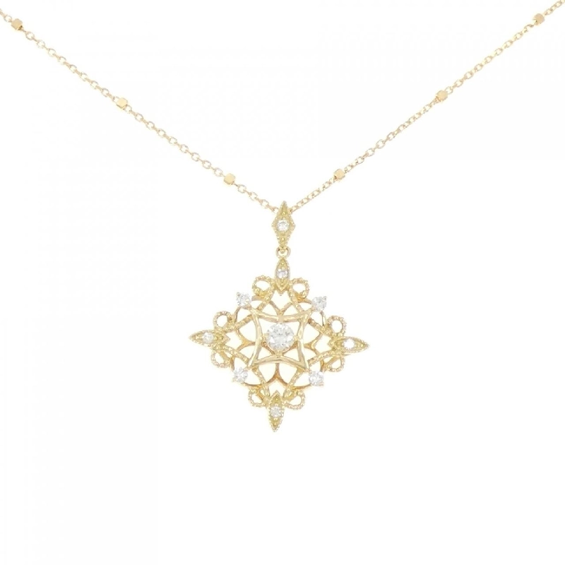 Dây chuyền kim cương K18YG 0.20CT - Hàng hiệu Chính hãng 862474