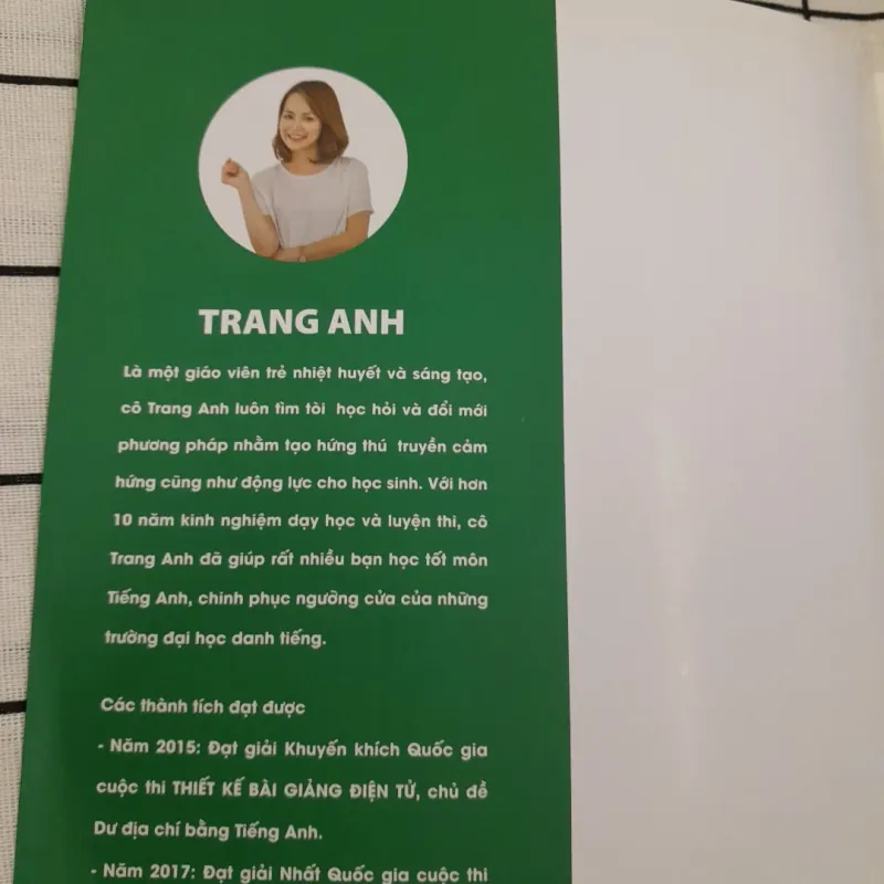 TỔNG ÔN NGỮ PHÁP TIẾNG ANH. Tg. Cô TRANG ANH trang Moon.vn 792414