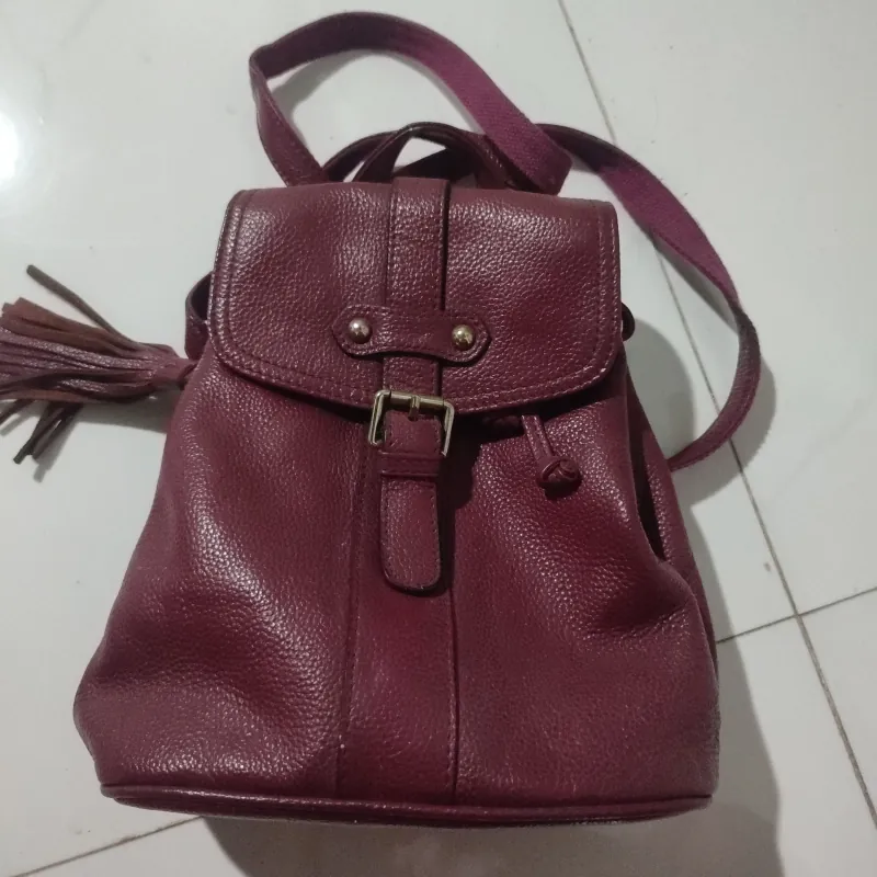 Ba lô da đỏ  972418