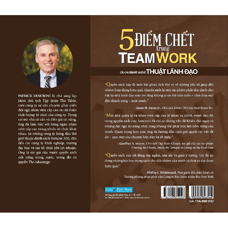 5 Điểm Chết Trong Teamwork - Patrick Lencioni 116340