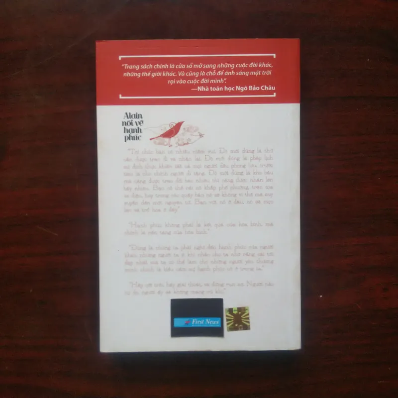 [Tiểu Thuyết Triết Học] Alain Nói Về Hạnh Phúc (Emile Chartier) - Cánh Cửa Mở Rộng 1002984