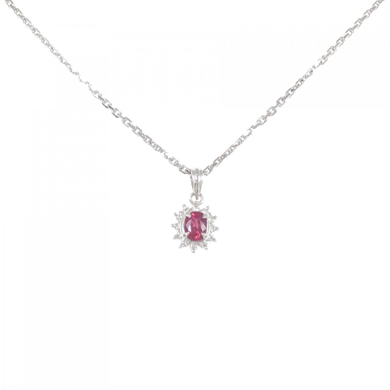 Dây chuyền ruby PT900 0.48CT - Hàng hiệu Chính hãng 855785