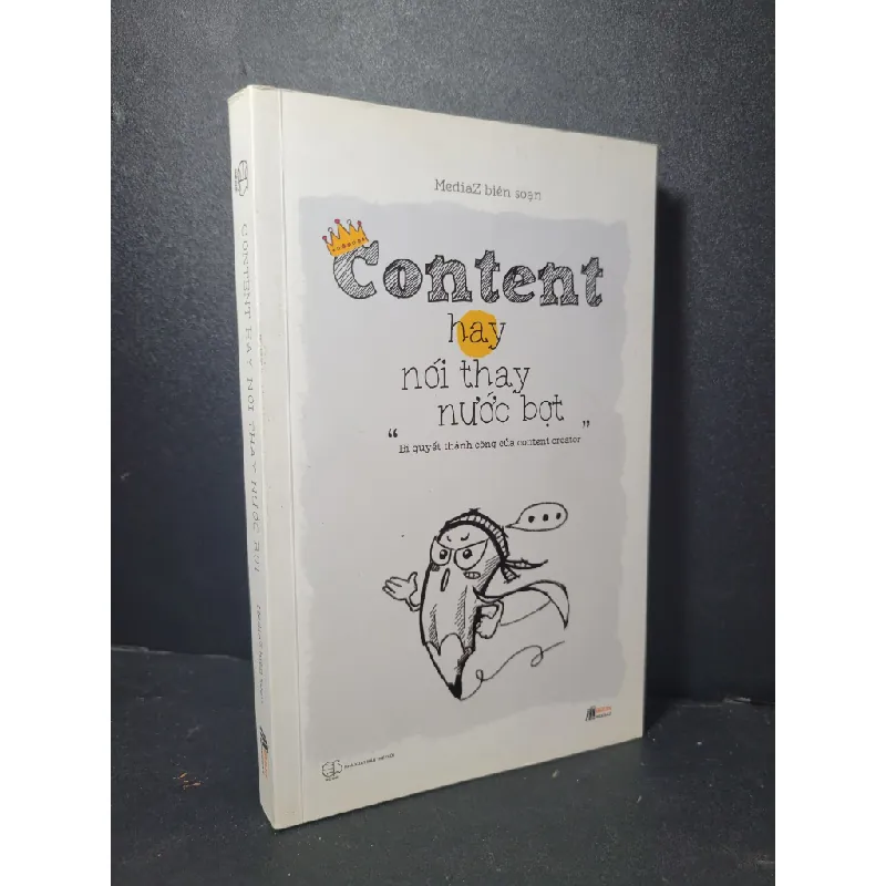 [Sách Cũ SCGR] Content hay nói thay nước bọt mới 90% bẩn nhẹ 2017 MediaZ HCM2205 KỸ NĂNG 684023