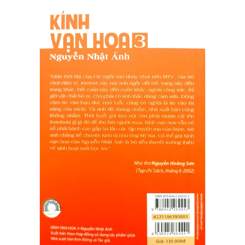 Kính Vạn Hoa - Tập 3 - Nguyễn Nhật Ánh 146619