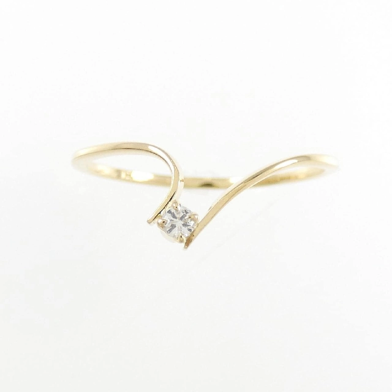 Nhẫn kim cương K18YG 669790