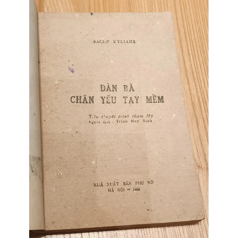 Truyện trinh thám cổ điển Mỹ: ĐÀN BÀ CHÂN YẾU TAY MỀM (Charles Williams) 788776