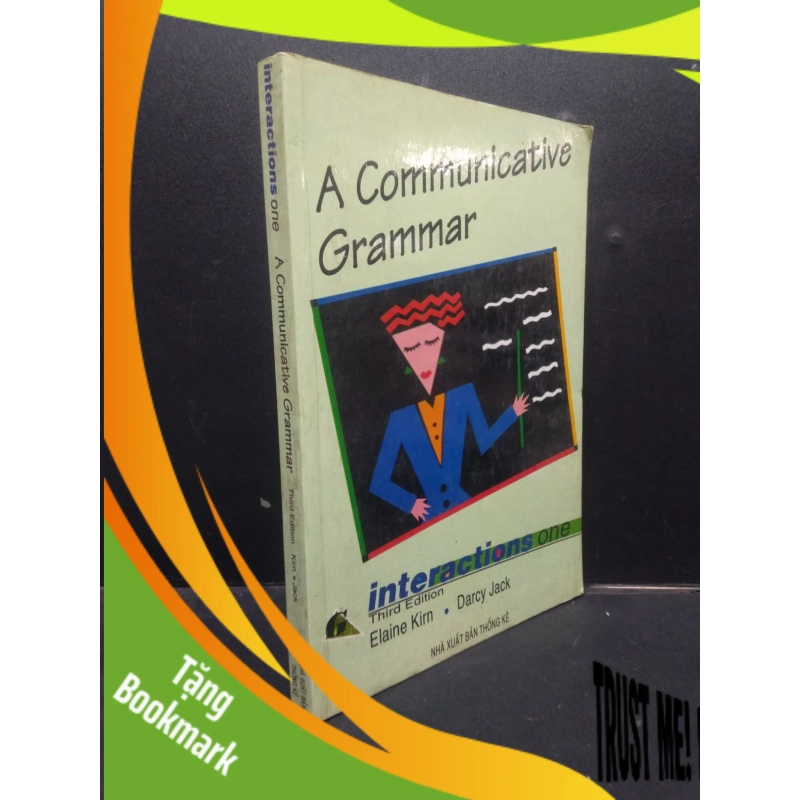 (TẶNG BOOKMARK) A communicative grammar - Interactions one 2001 mới 60% ố bẩn có viết RBK2504 chuyên môn ngoại ngữ 938573