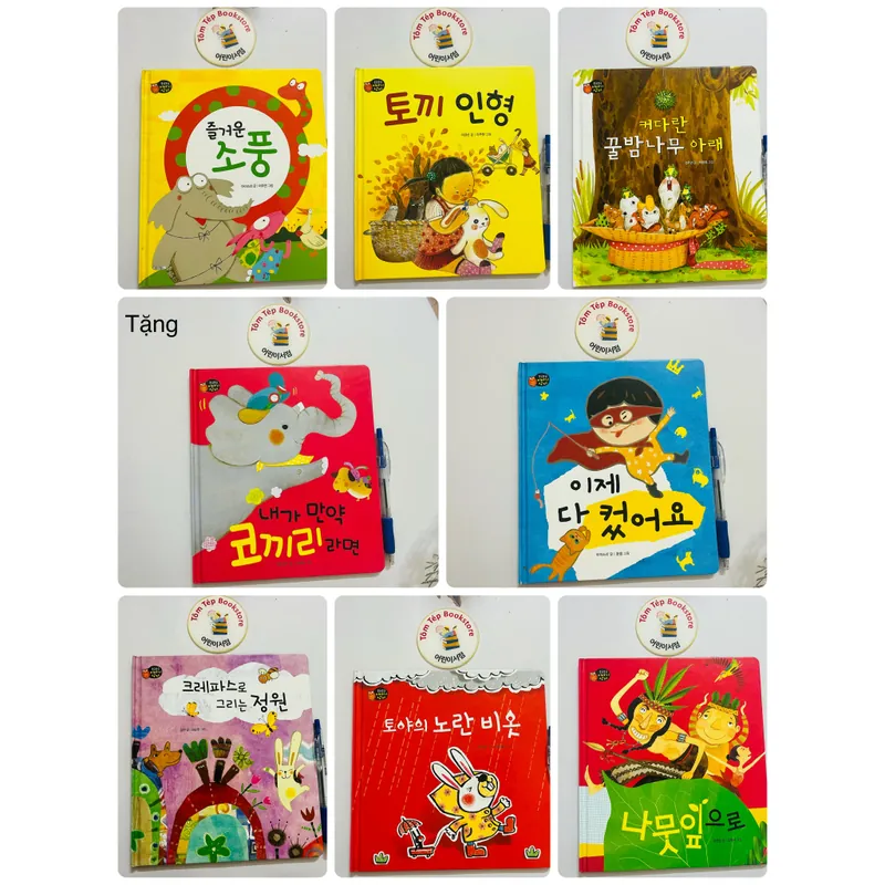 Sách tiếng Hàn- Hộp câu chuyện set 3 bìa cứng 471968