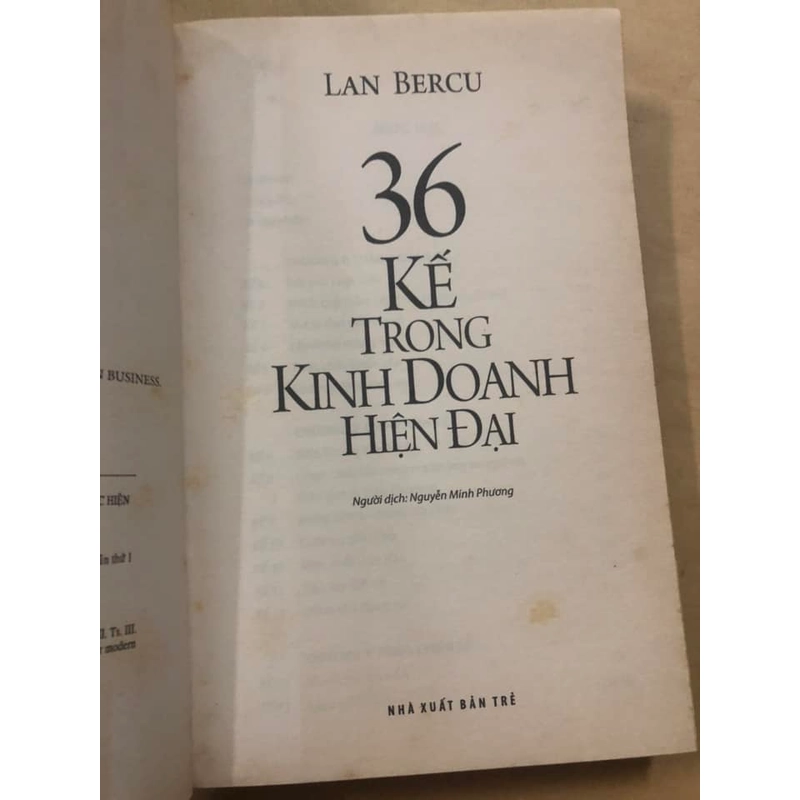 Sách 36 Kế trong kinh doanh hiện đại - Lan Bercu nguyên tác 307055