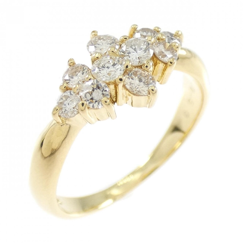 Nhẫn kim cương K18YG 0.50CT 666019