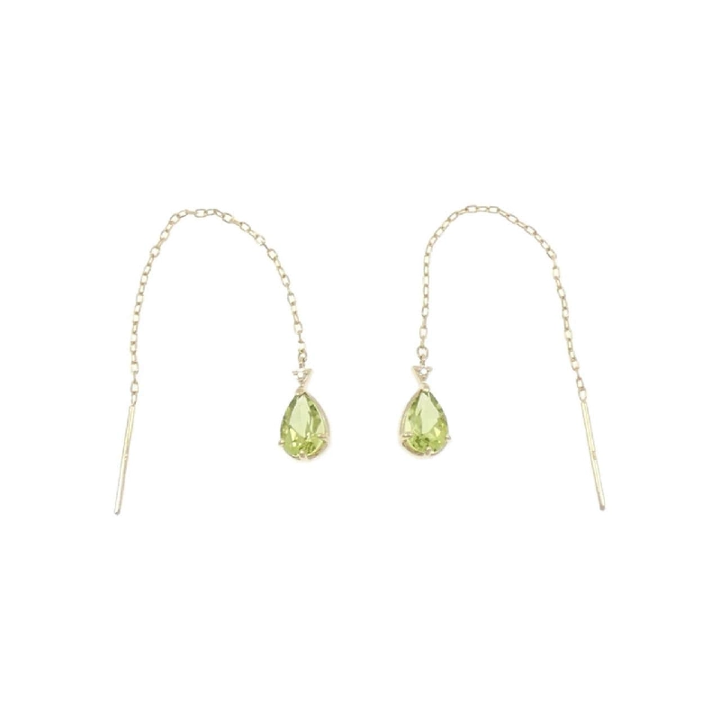 K10YG Peridot Bông tai - Hàng hiệu Chính hãng 876771