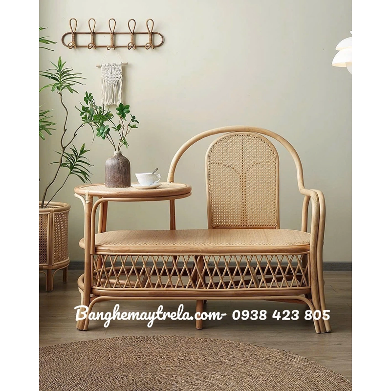 Ghế mây kết hợp bàn trà 471030