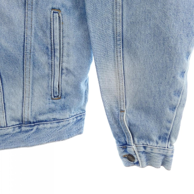 PALM ANGELS PMYE006R21DEN001 Áo khoác denim - Hàng hiệu Authentic 892317